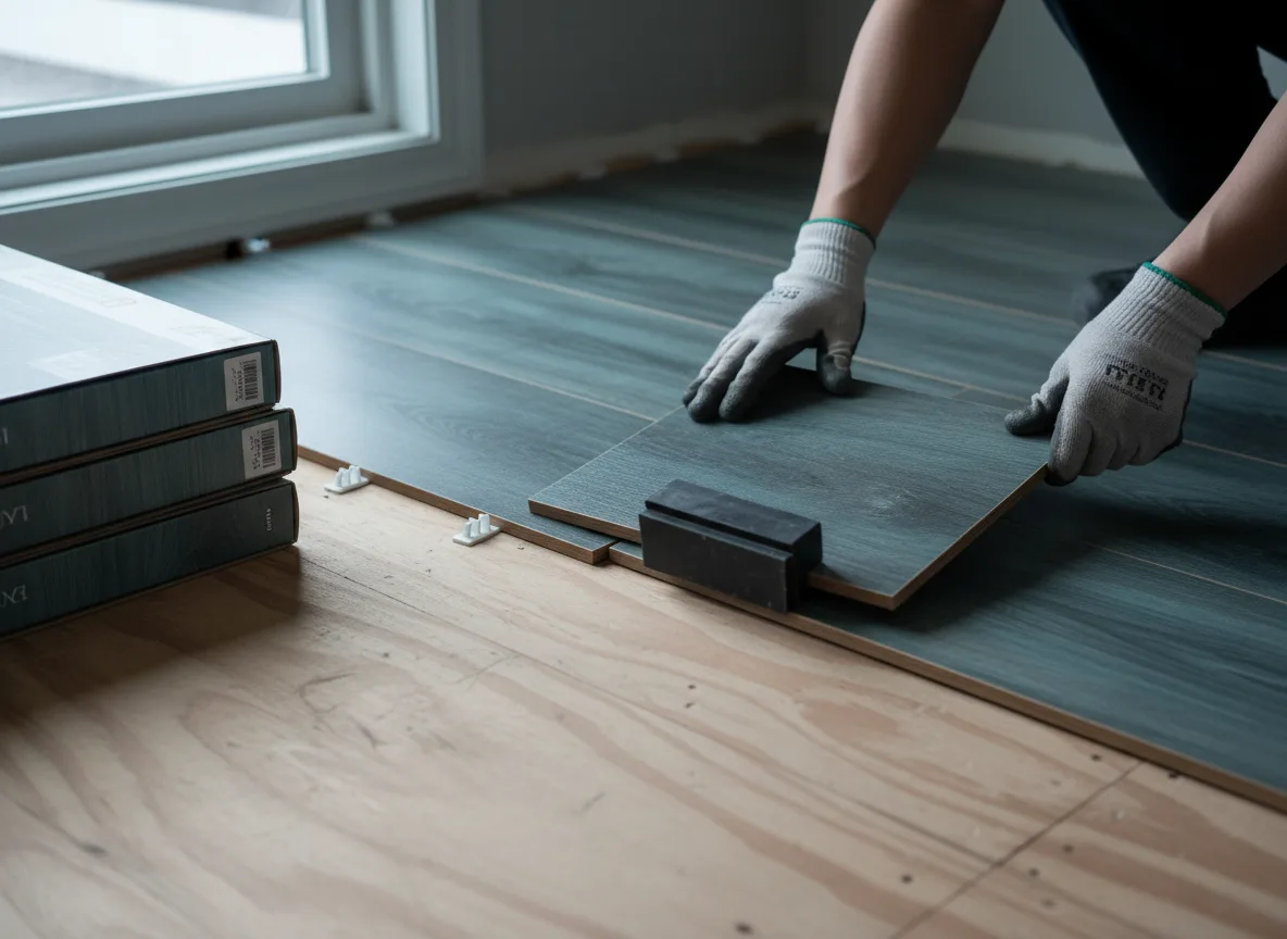 Luxury Vinyl Plank Installation company in Fredonia, ND